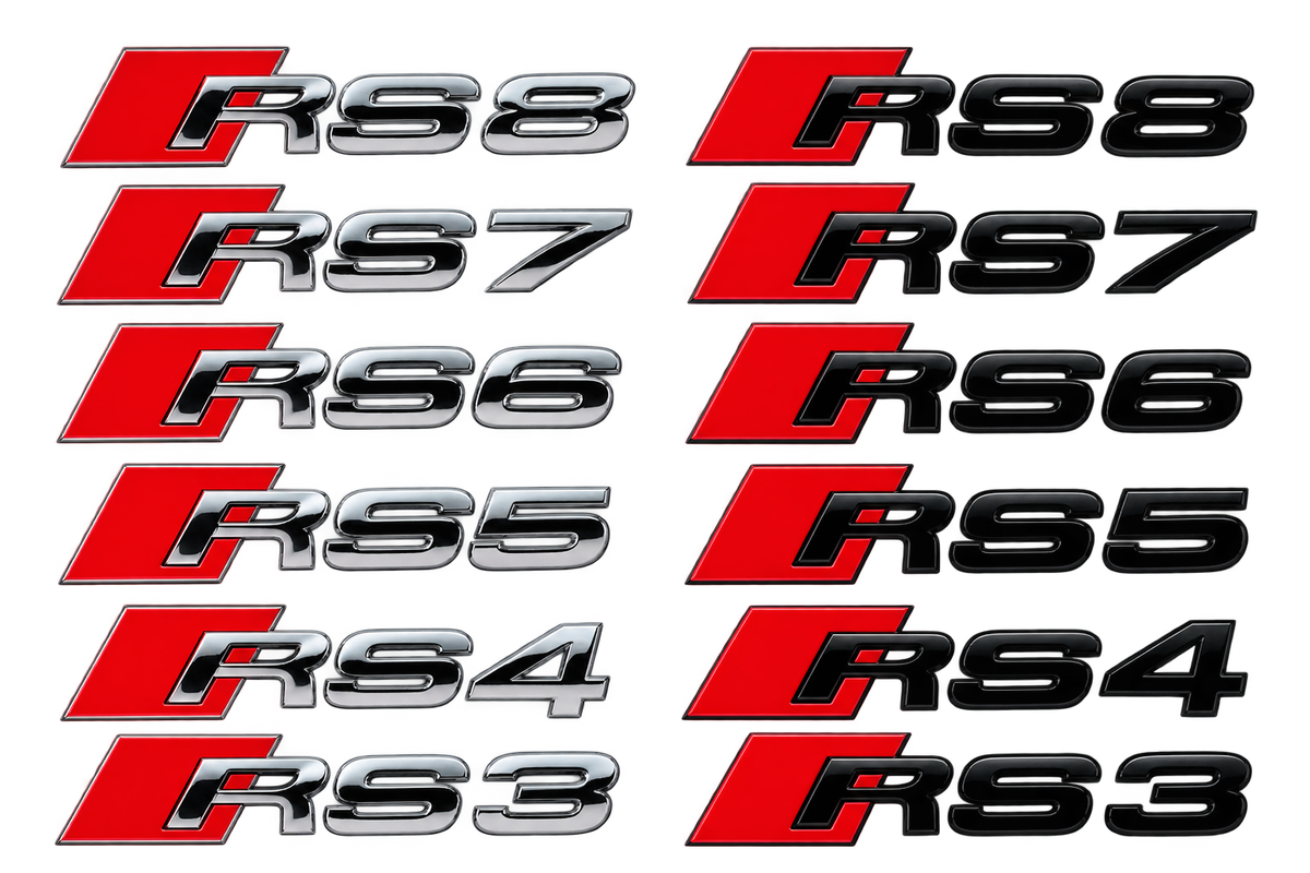 LOGO AUDI RS